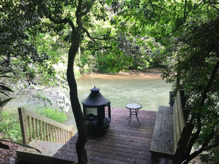 Cabin Fever On Cartecay River Ellijay Εξωτερικό φωτογραφία